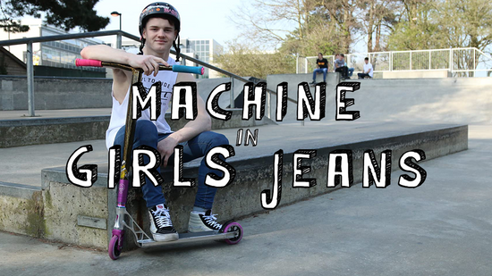 Machine In Girls Jeans